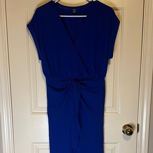 SHEIN Royal Blue Midi Dress